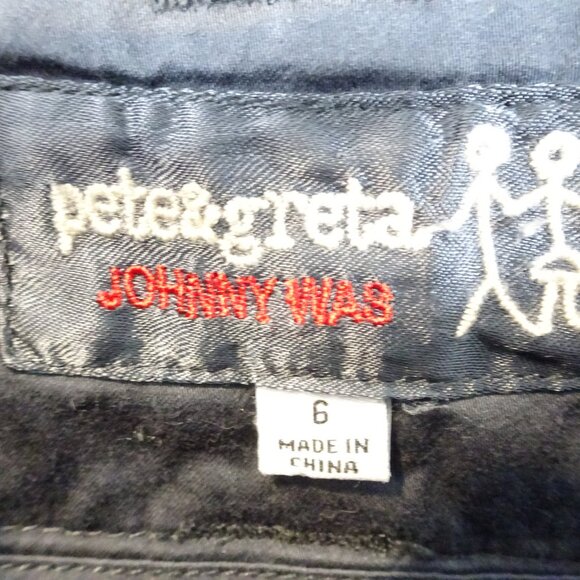 Johnny Was x Pete Greta Hailey Cargo Pants Size 6 Gray Parachute Solid Gorpcore - Picture 6 of 7